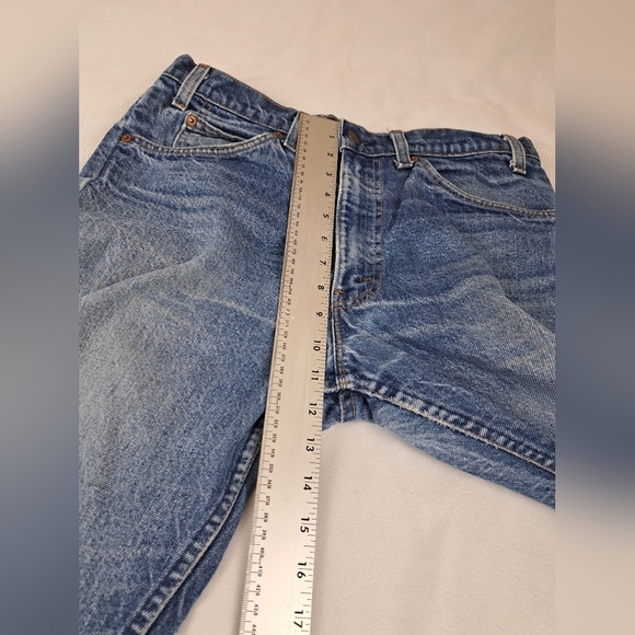 Vintage '87s Levi's 509 Orange Tab Jeans W32 L30 - Picture 8 of 16